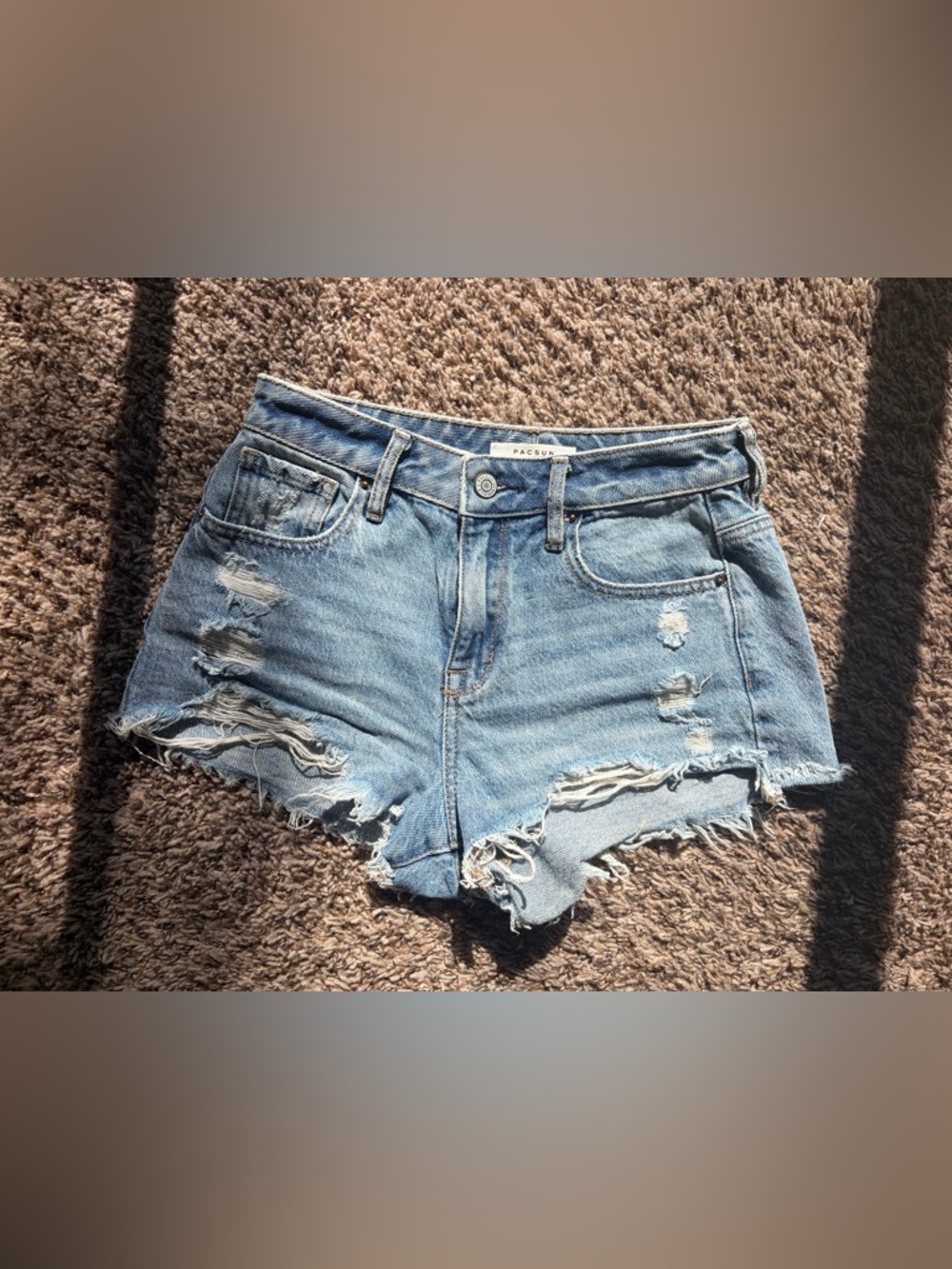 PacSun High Waist Festival Shorts